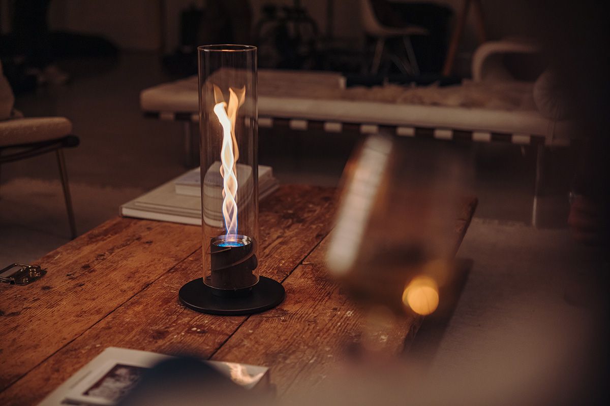Höfats SPIN 1200 Tischfeuer schwarz