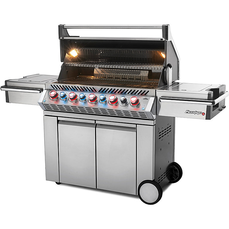 Napoleon Prestige Pro 665 Gasgrill – Edelstahl, SIZZLE ZONE & Rotisserie, Profiqualität