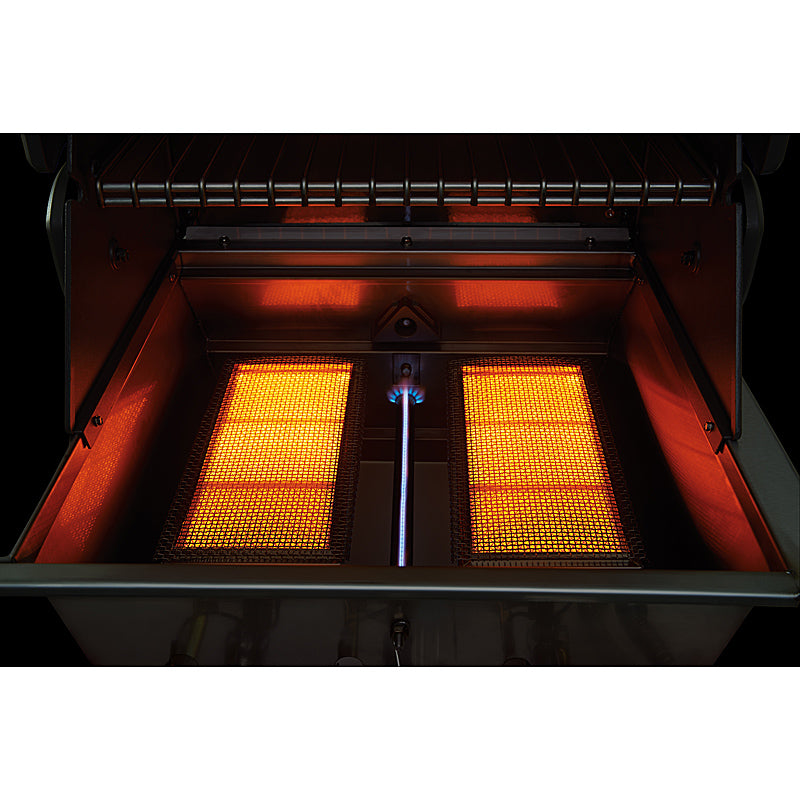 Napoleon Prestige Pro 825 Gas Grill PRO825RSBIPSS-3-DE with Infrared SIZZLE ZONE and Accessories