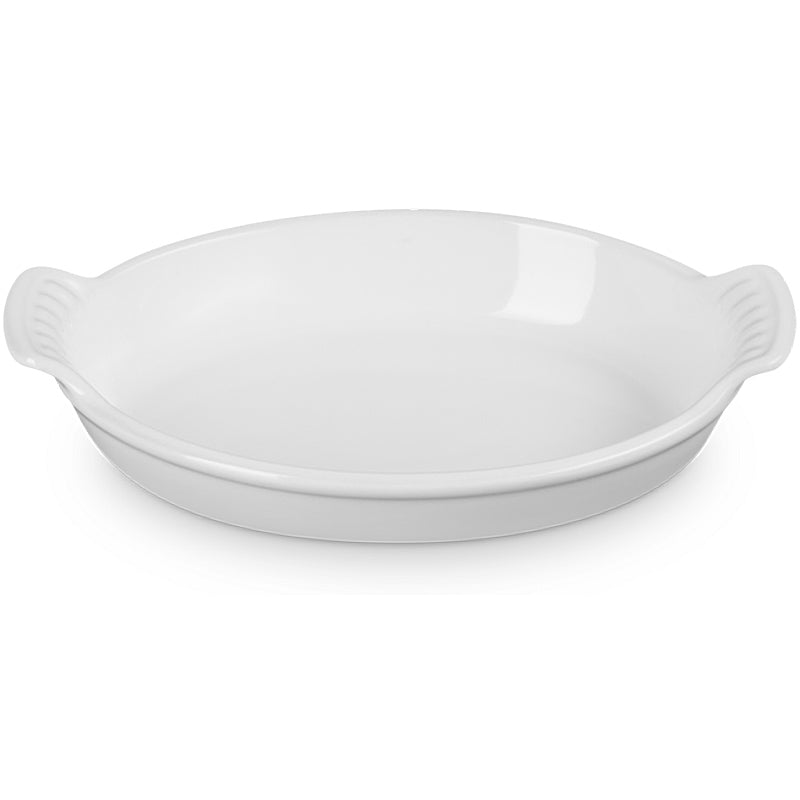 Le Creuset Mini-Auflaufform Tradition oval 180 ml Weiß