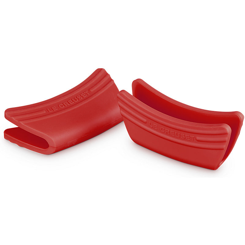 Le Creuset Silikon Griffschutz 2-er Set Kirschrot