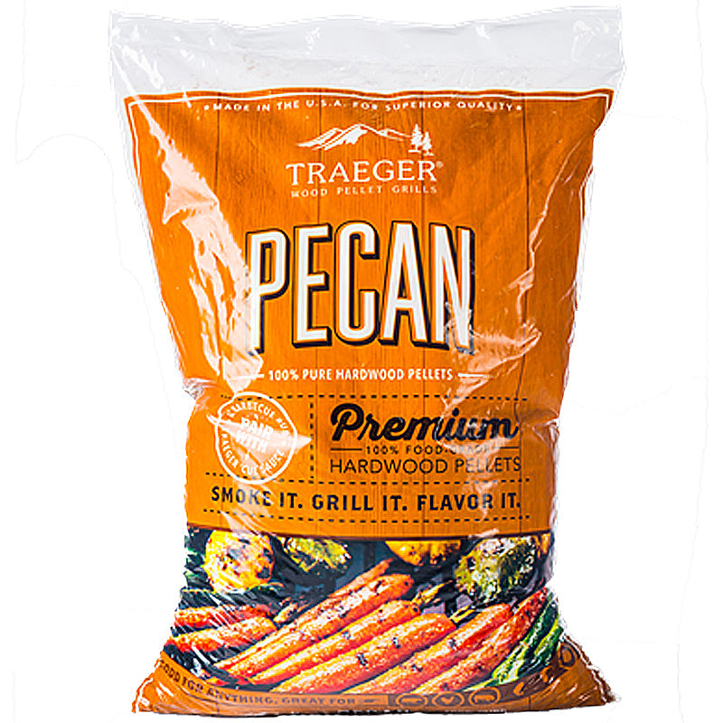 Traeger HARTHOLZ PELLETS PECAN, 9 KG BEUTEL PEL340