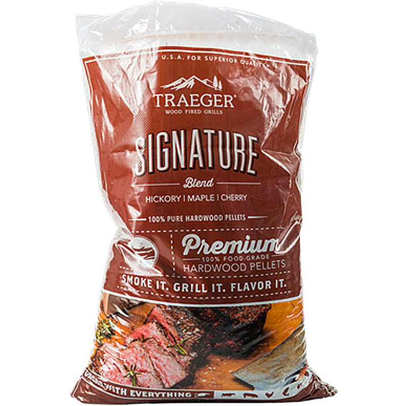Traeger HARTHOLZ PELLETS SIGNATURE BLEND, 9 KG BEUTEL PEL346