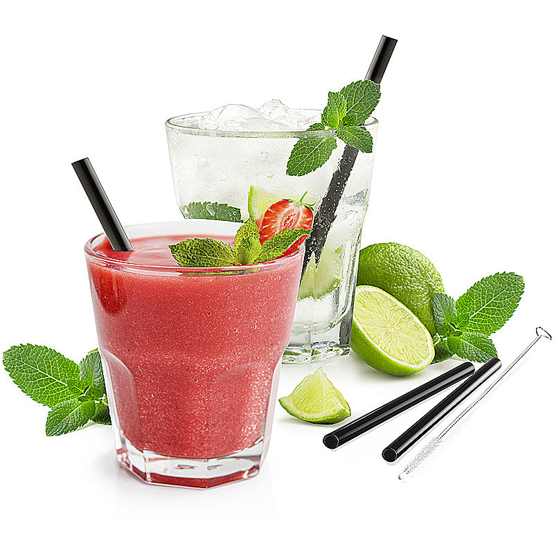 GEFU Glastrinkhalm FUTURE 13 cm, 4 Stück