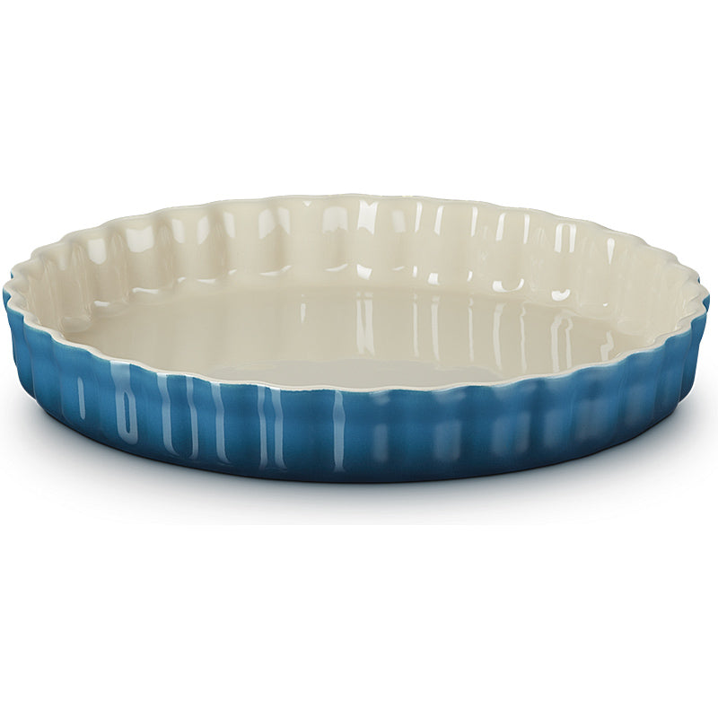 Le Creuset tart pan 28 cm deep teal