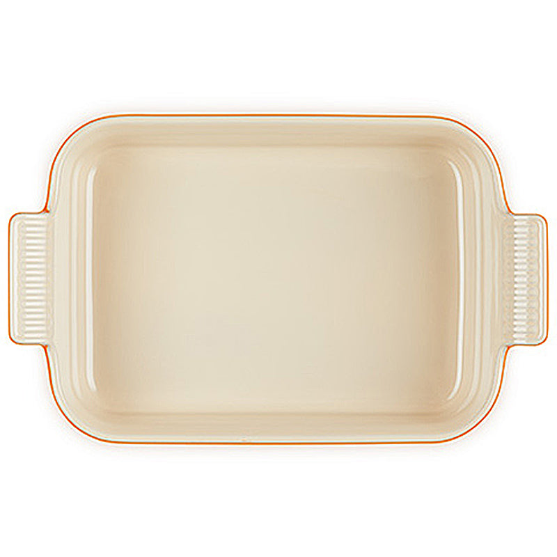 Le Creuset Auflaufform Tradition 26 cm Ofenrot
