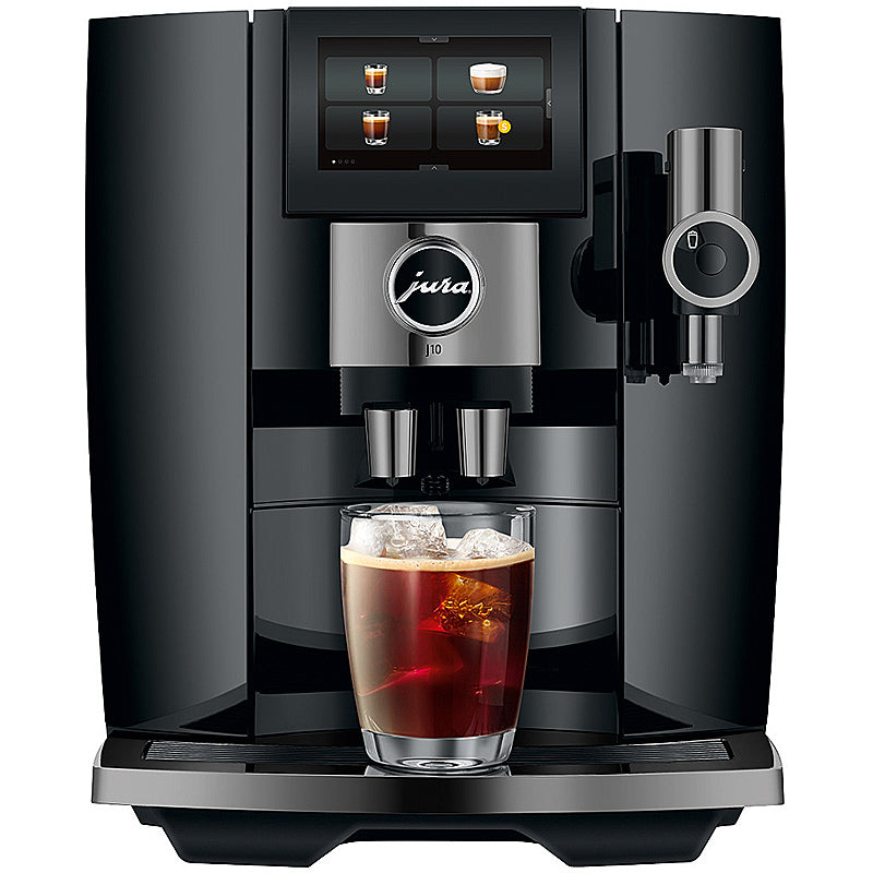 JURA J10 Kaffeevollautomat Piano Black (EA)