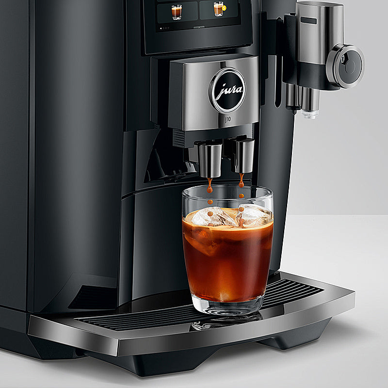 JURA J10 Kaffeevollautomat Piano Black (EA)
