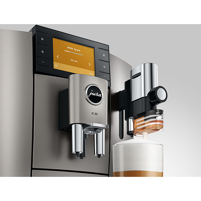 Jura E8 Midnight Silver (ED)