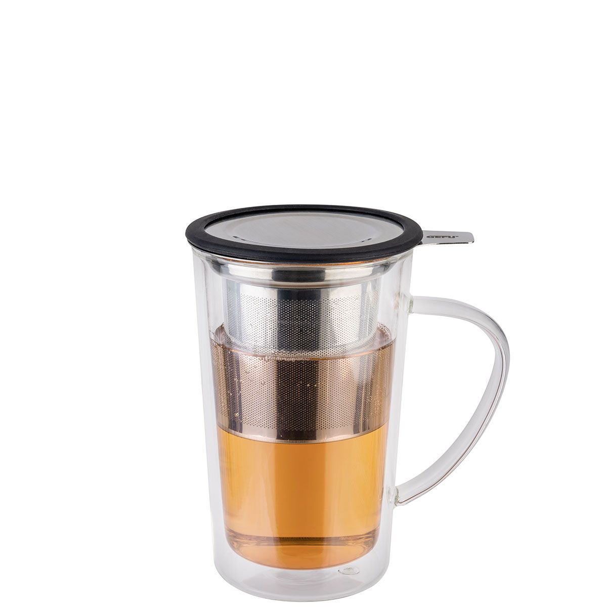 GEFU Teeglas mit Teefilter MIRA
