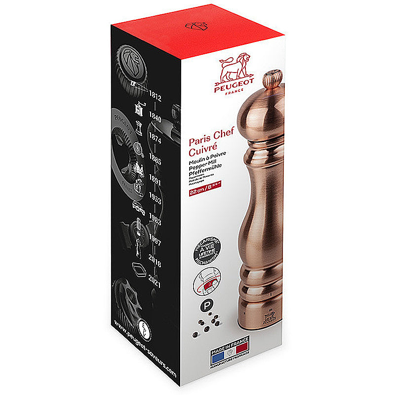 Peugeot PARIS CHEF u´Select Kupfer 22 cm Pfeffermühle