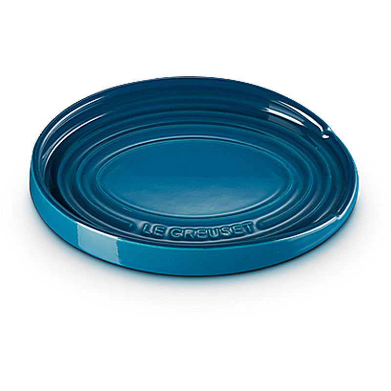 le Creuset Löffelablage oval 16 cm Deep Teal