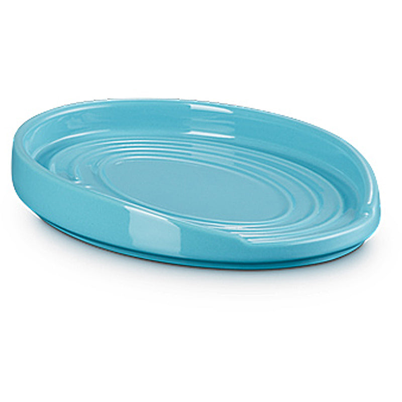 le Creuset Löffelablage oval 16 cm Karibik
