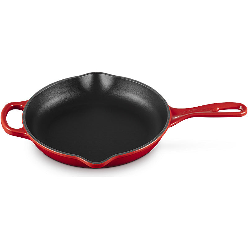Le Creuset Signature frying and serving pan, 23cm, cherry red