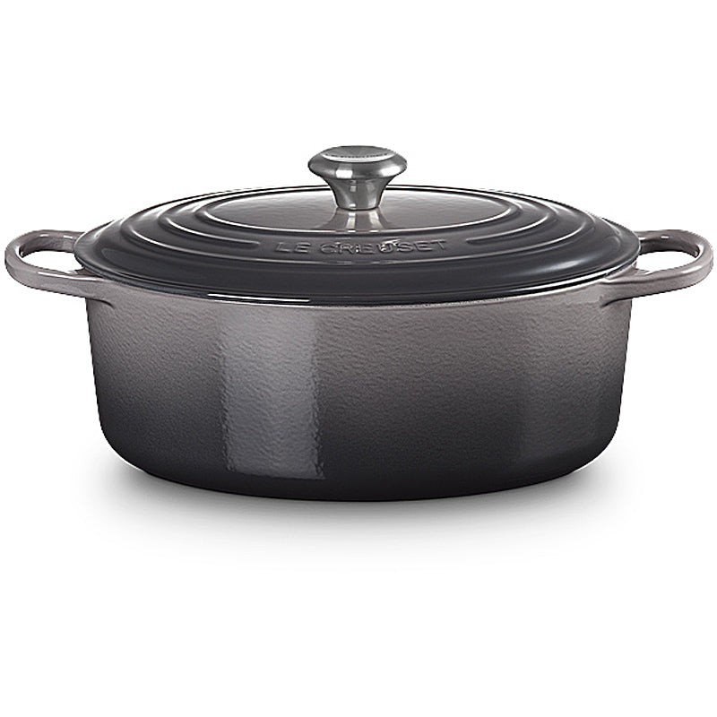Le Creuset Bräter Signature oval 31 cm Flint