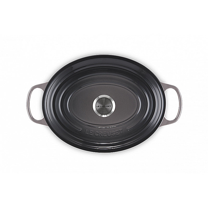 Le Creuset Bräter Signature oval 31 cm Flint