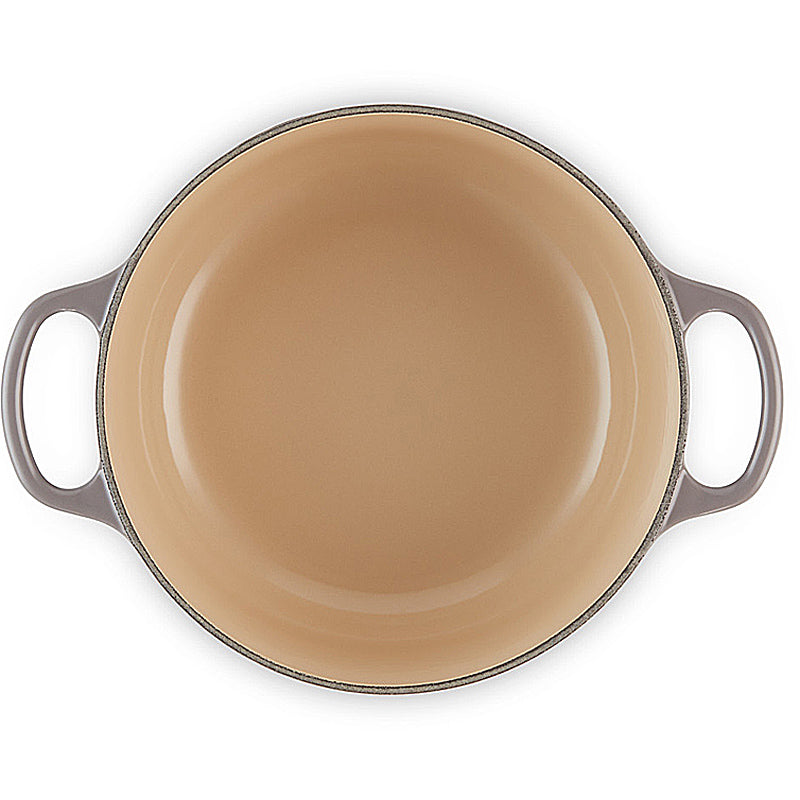 Le Creuset Bräter rund Signature 26 cm Flint