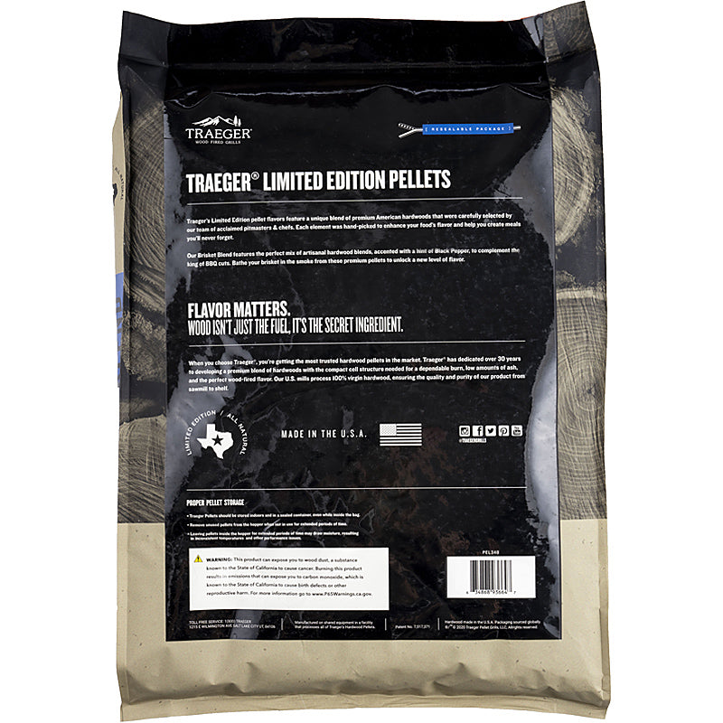 Traeger HARTHOLZ PELLETS BRISKET BLEND PELLETS