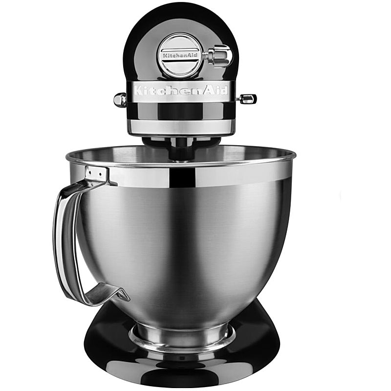 KitchenAid 5KSM185PSEOB Küchenmaschine 4,8L in Onyx Schwarz – Zubehör inklusive