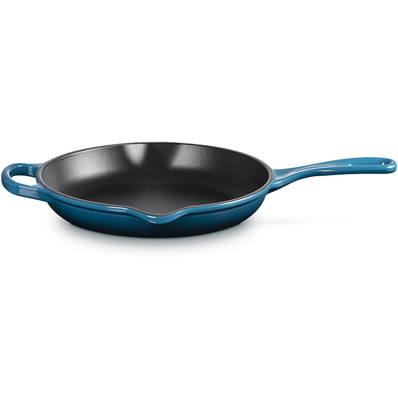 Le Creuset Signature 23cm Deep Teal frying and serving pan