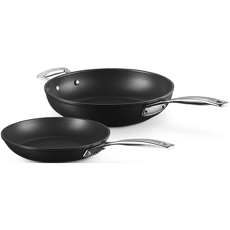 Le Creuset Aluminium Antihaft Pfannenset 24cm und 28cm