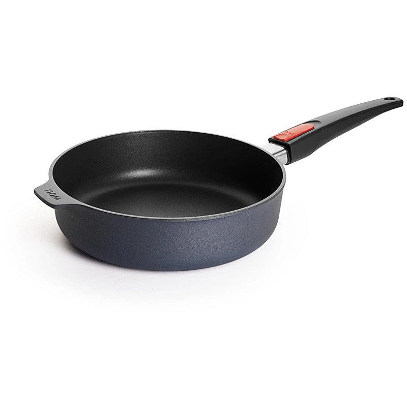 WOLL Diamond Lite Hochrandpfanne 24 cm - abnehmbarer Stiel, Induktion & 2,5 Liter