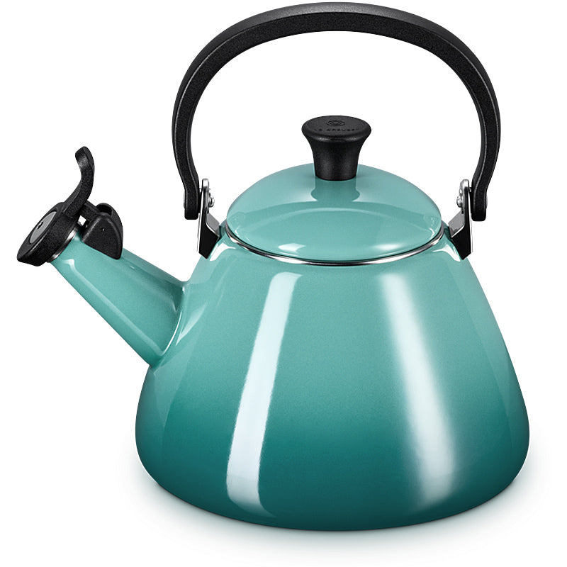 Le Creuset Wasserkessel Kone 1,6 Liter Bleu Riviera