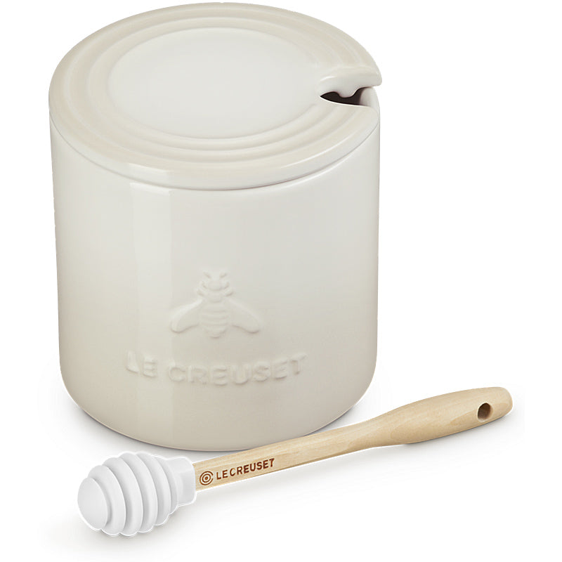 Le Creuset Honigtopf 420 ml Meringue