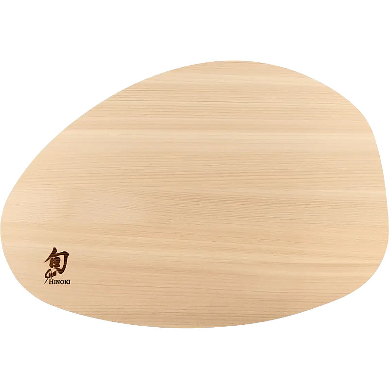 Kai Shun Schneidbrett Hinoki, Oval, Größe L DM-0813