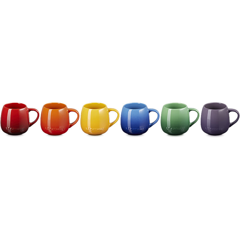 Le Creuset Becher Coupe 320ml 6er Set Regenbogen