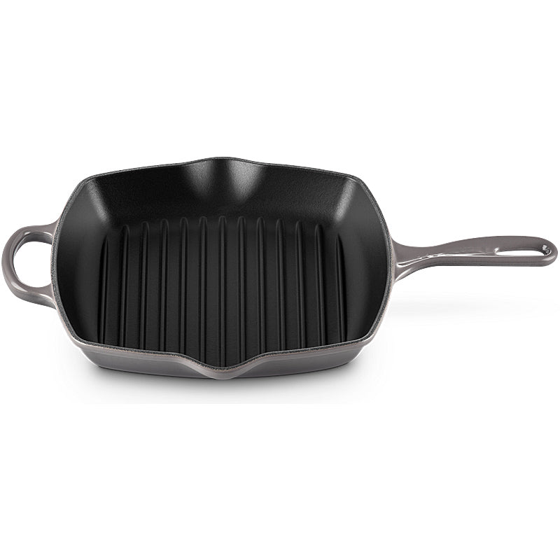 Le Creuset Grillpfanne quadratisch Signature 26 cm Flint