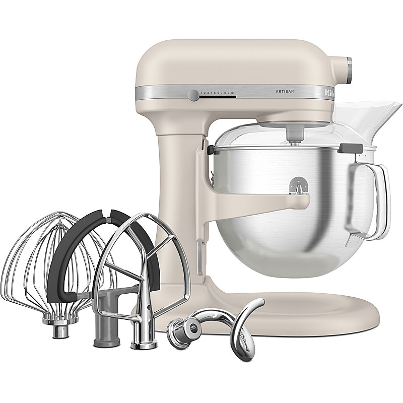KitchenAid 5KSM70SHXEMH Küchenmaschine 6,6 L ARTISAN mit Schüsselheber Milkshake