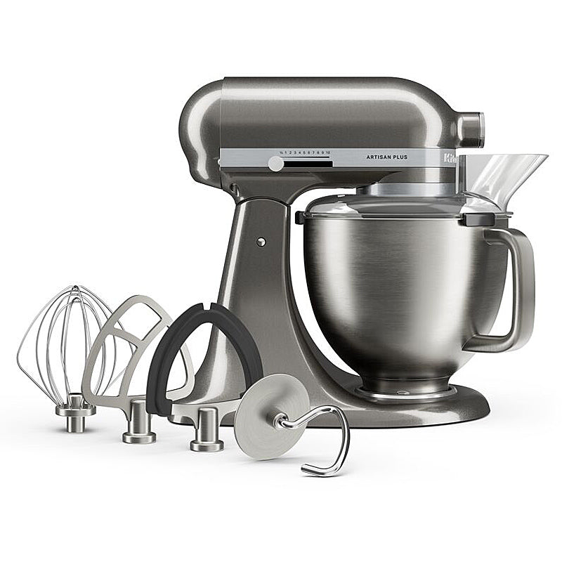 Kitchenaid 5KSM50PKVEMS Artisan Plus Medallion Silber