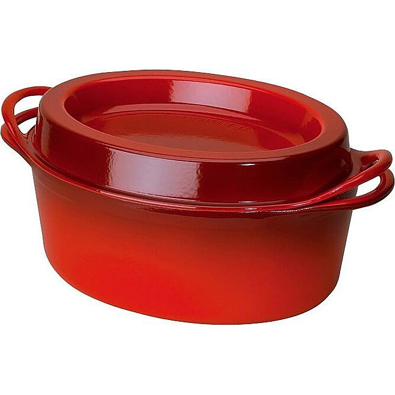 Le Creuset BRÄTER DOUFEU OVAL 32 CM KIRSCHROT