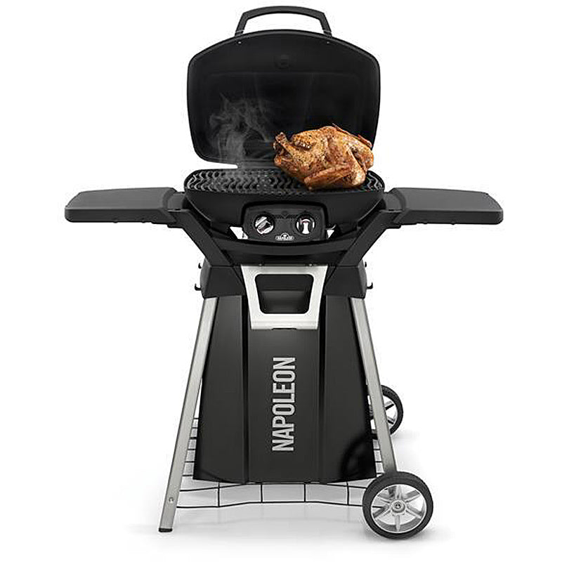 Napoleon PRO285X-BK-DE TRAVELQ PRO285, inklusive klappbaren Wagen, Farbe: Schwarz