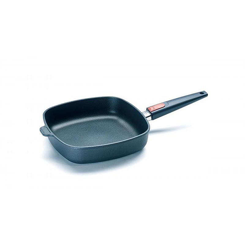 WOLL NOWO-Gusspfanne, viereckig 28 x 28 cm; 6,5 cm hoch; mit abnehmbarem Stiel 1628N