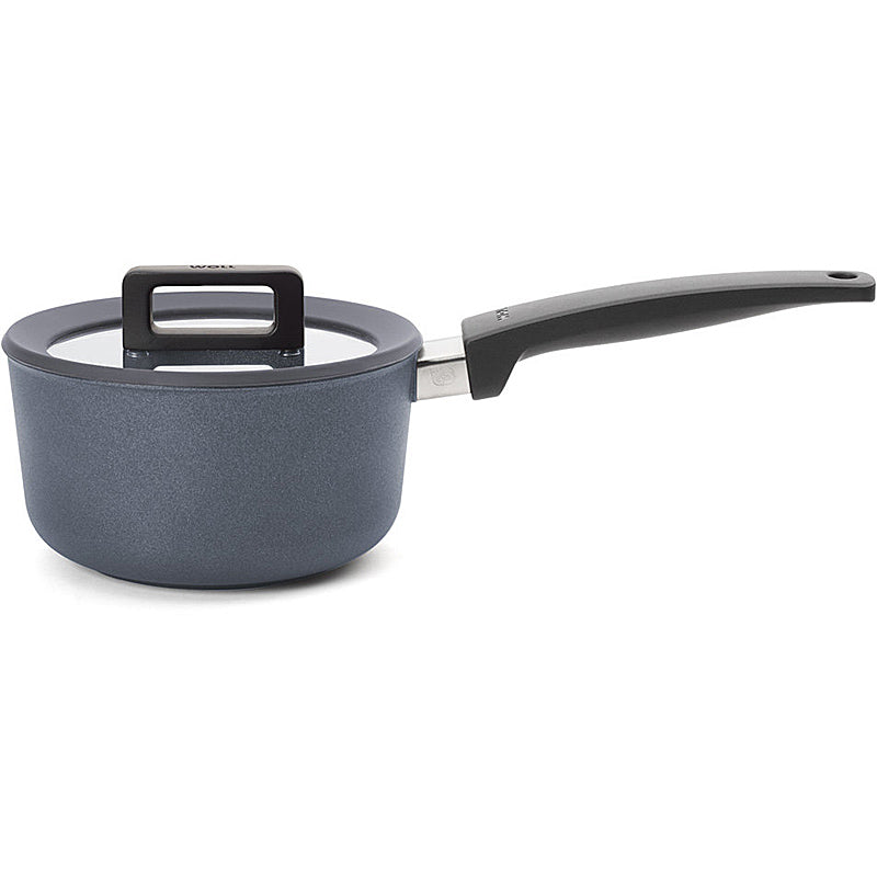 WOLL Concept Plus Gussstieltopf 18cm Ø, 9,5 cm hoch, 2 Liter, mit festem Stiel, inkl. Deckel 918CP