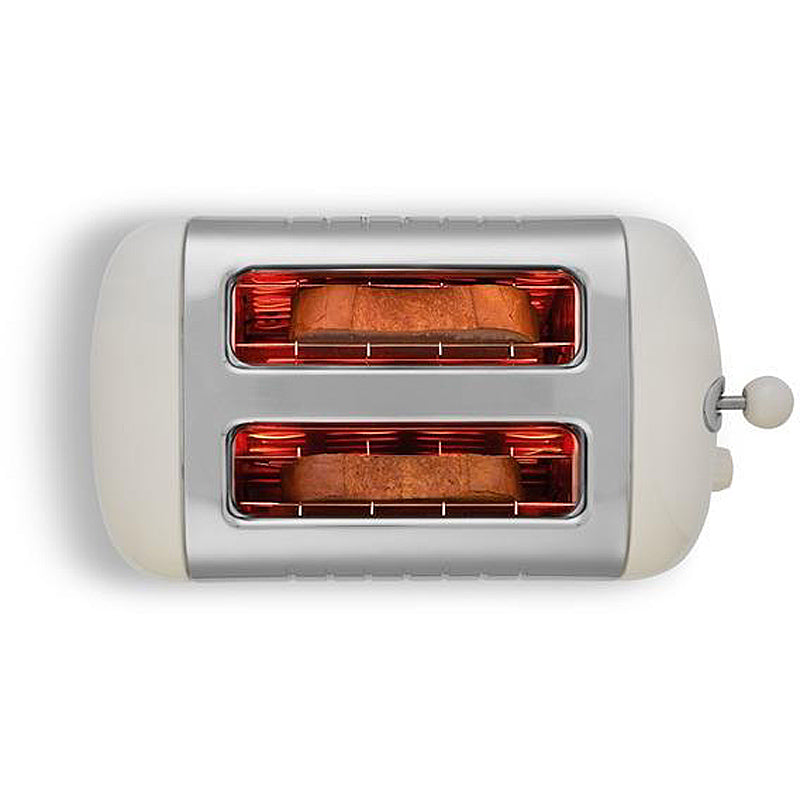 Dualit Lite Gloss Toaster 2-Scheiben Farbe: Canvas White