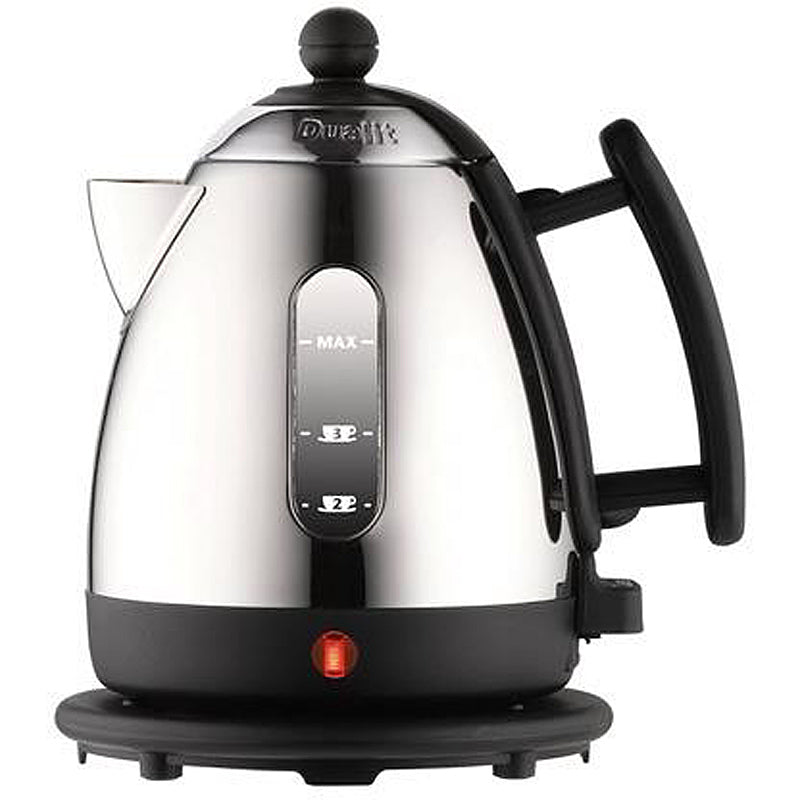 Dualit Lite Wasserkocher Edelstahl/Schwarz 1,0 Liter