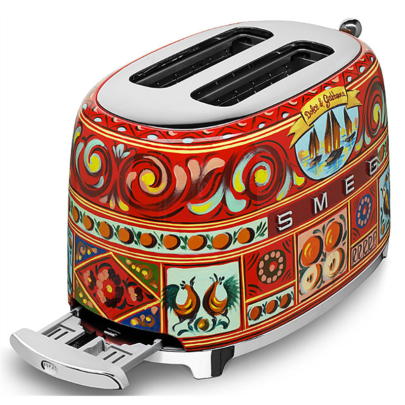 SMEG TSF01DGEU Dolce & Gabbana Toaster für 2 Scheiben