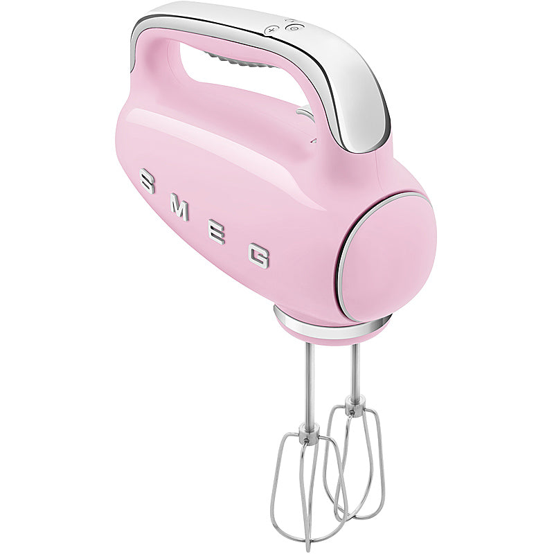 Smeg HMF01PKEU 50'S RETRO STYLE HANDMIXER, 250 WATT CADILLAC PINK