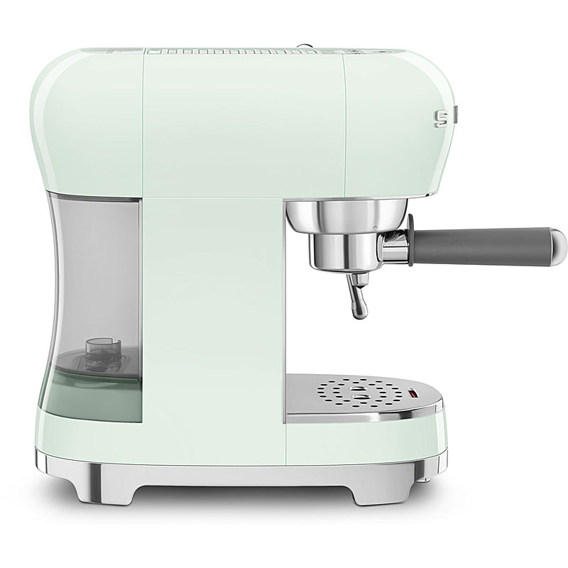 SMEG ECF02PGEU 50's Style Espresso-Kaffeemaschine Pastellgrün