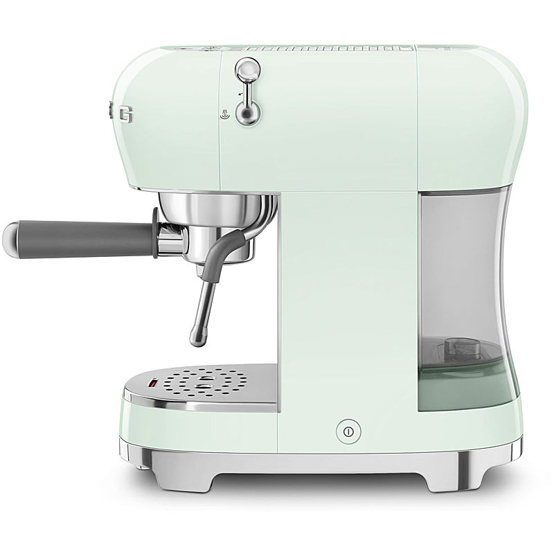 SMEG ECF02PGEU 50's Style Espresso-Kaffeemaschine Pastellgrün