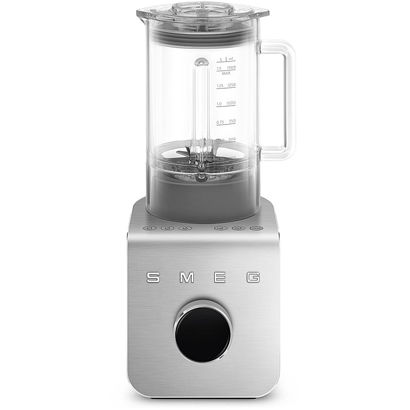 SMEG BLC01BLMEU 50's Style, High Performance Standmixer Farbe: Schwarz-Matt-Aluminium