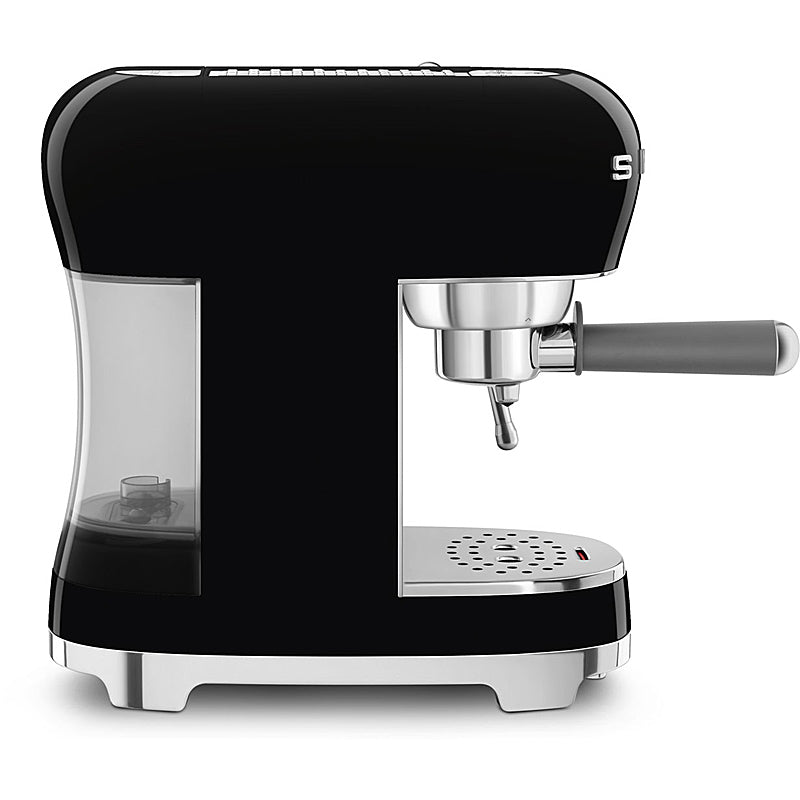 SMEG ECF02BLEU 50's Style Espresso-Kaffeemaschine Schwarz