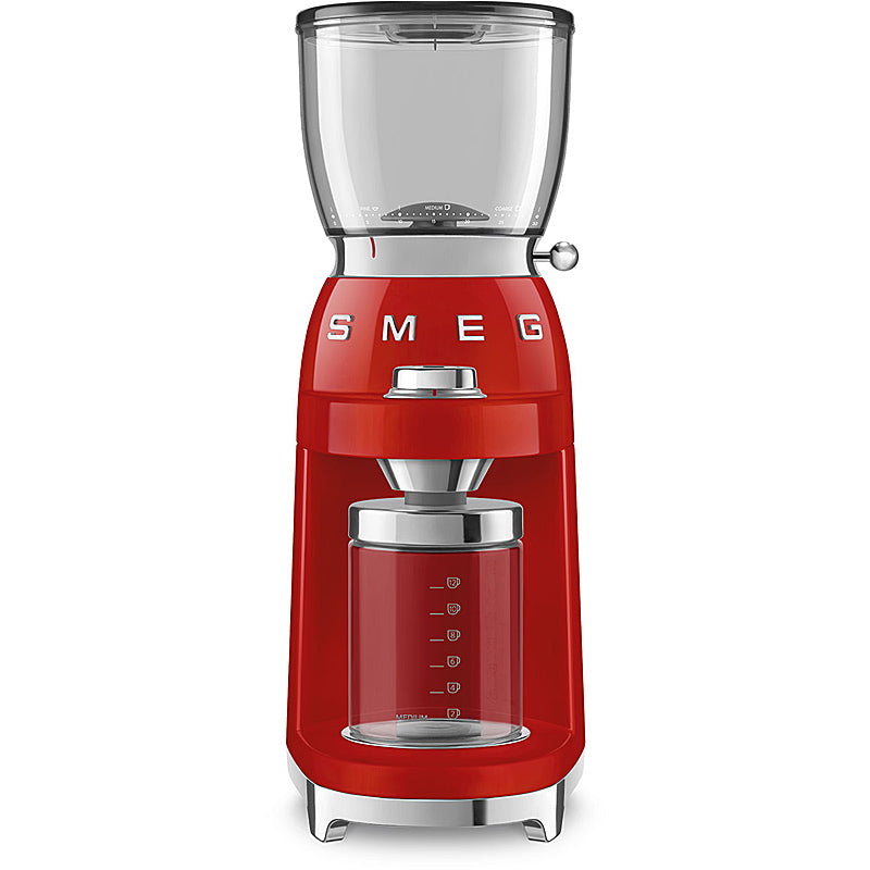 SMEG CGF01RDEU 50's Style Kaffeemühle Rot