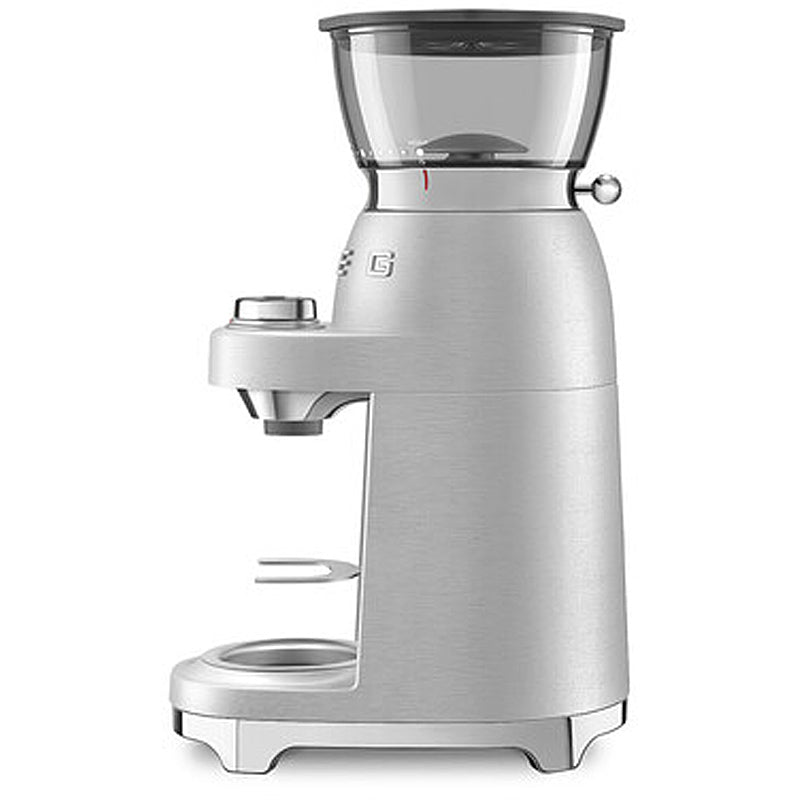 SMEG CGF02SSEU Kaffeemühle Farbe: Aluminium