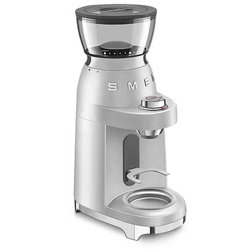 SMEG CGF02SSEU Kaffeemühle Farbe: Aluminium