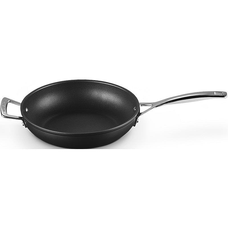 Le Creuset aluminum pan set 24/26 cm & milk pan 16 cm