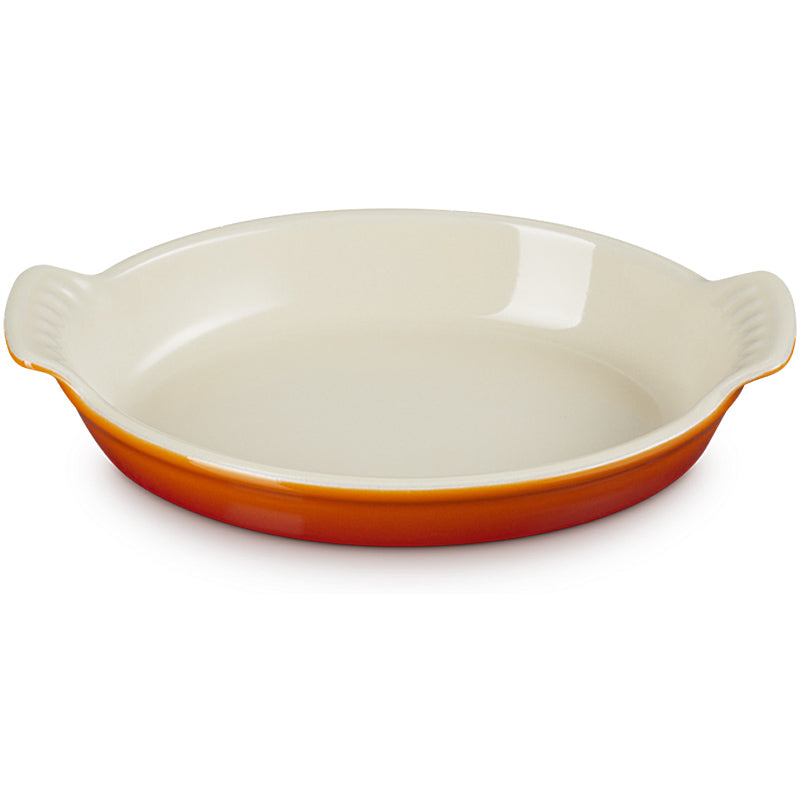 Le Creuset Mini-Auflaufform Tradition oval 180 ml Ofenrot
